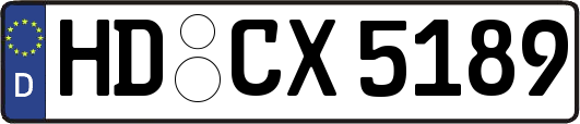 HD-CX5189