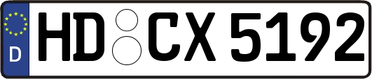 HD-CX5192