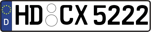 HD-CX5222