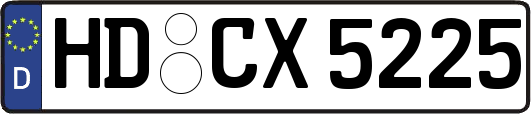 HD-CX5225