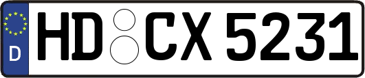 HD-CX5231