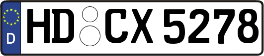HD-CX5278