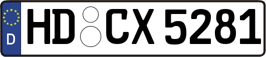 HD-CX5281