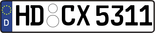 HD-CX5311