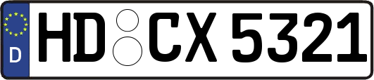 HD-CX5321