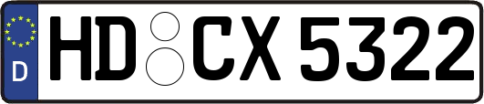 HD-CX5322