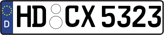 HD-CX5323