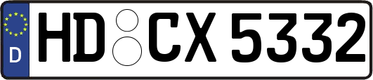 HD-CX5332