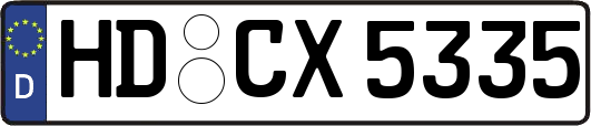 HD-CX5335