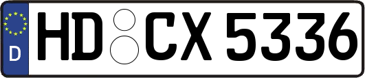 HD-CX5336