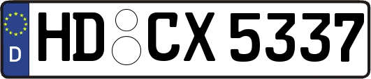 HD-CX5337