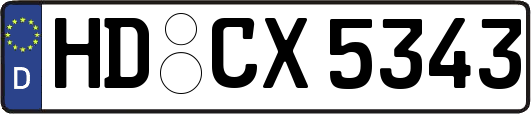 HD-CX5343