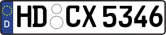 HD-CX5346
