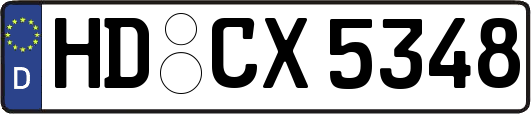 HD-CX5348