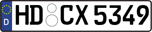 HD-CX5349