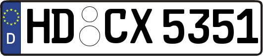 HD-CX5351