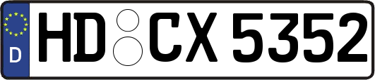 HD-CX5352