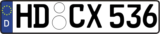HD-CX536