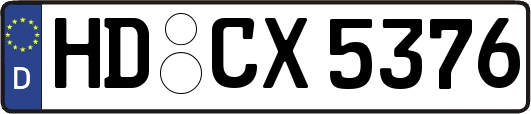HD-CX5376