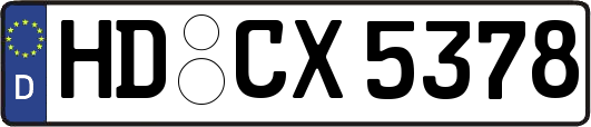 HD-CX5378