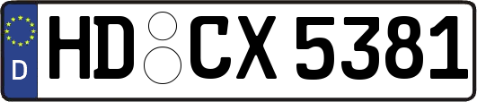 HD-CX5381