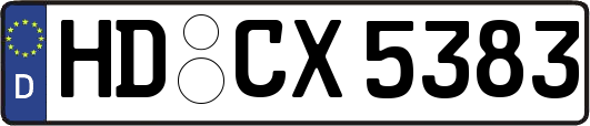 HD-CX5383