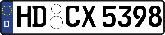 HD-CX5398