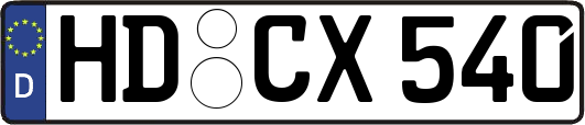 HD-CX540