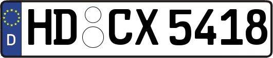 HD-CX5418