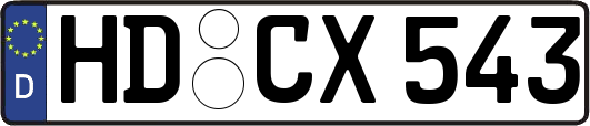 HD-CX543