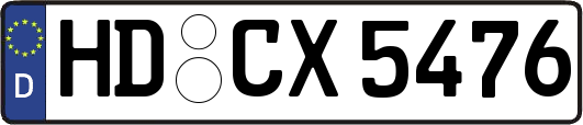 HD-CX5476