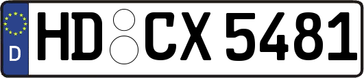 HD-CX5481