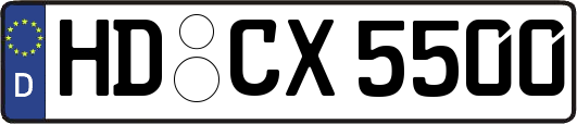 HD-CX5500