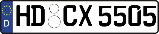 HD-CX5505