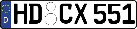 HD-CX551