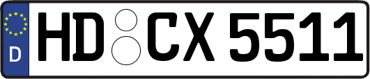 HD-CX5511