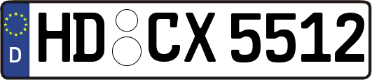 HD-CX5512