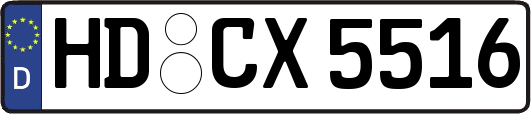 HD-CX5516