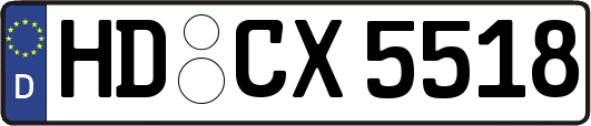 HD-CX5518