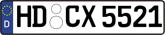 HD-CX5521