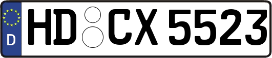 HD-CX5523