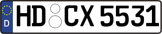 HD-CX5531