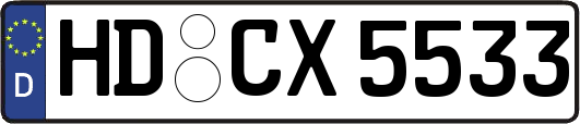 HD-CX5533