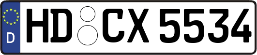 HD-CX5534