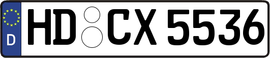 HD-CX5536