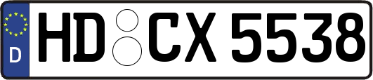 HD-CX5538