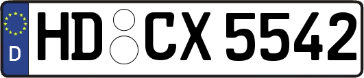 HD-CX5542