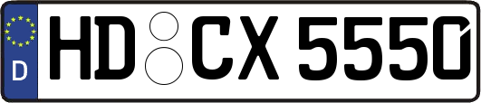 HD-CX5550