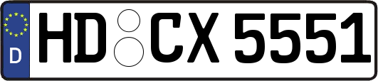 HD-CX5551