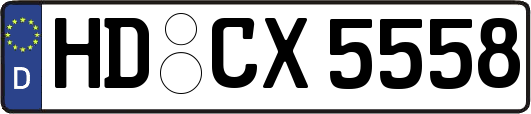 HD-CX5558